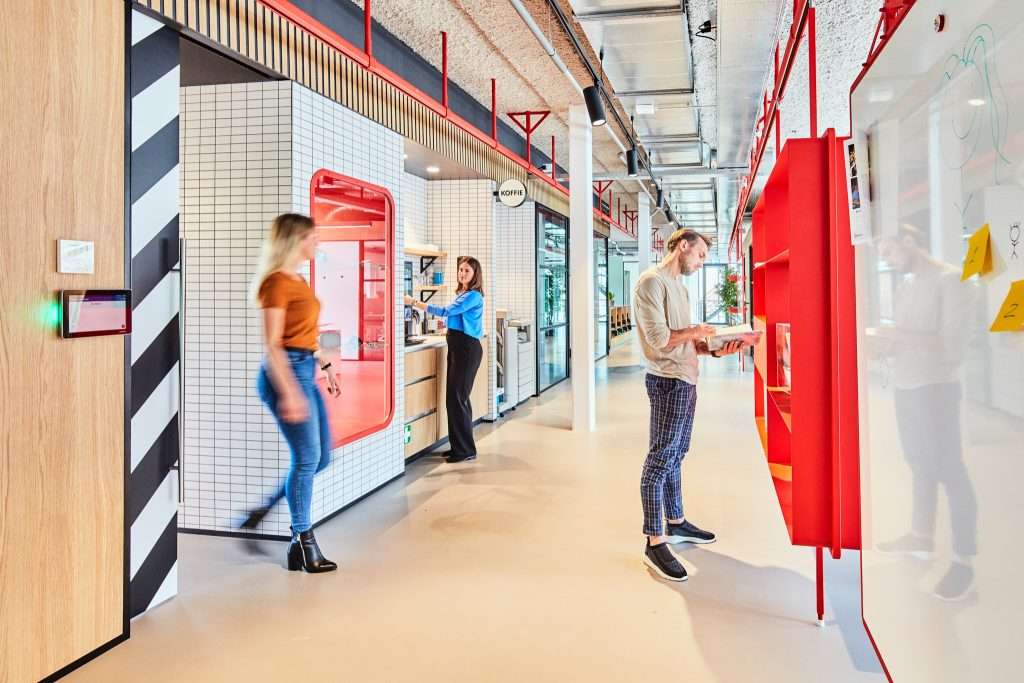 Kantoorinrichtingen die werken