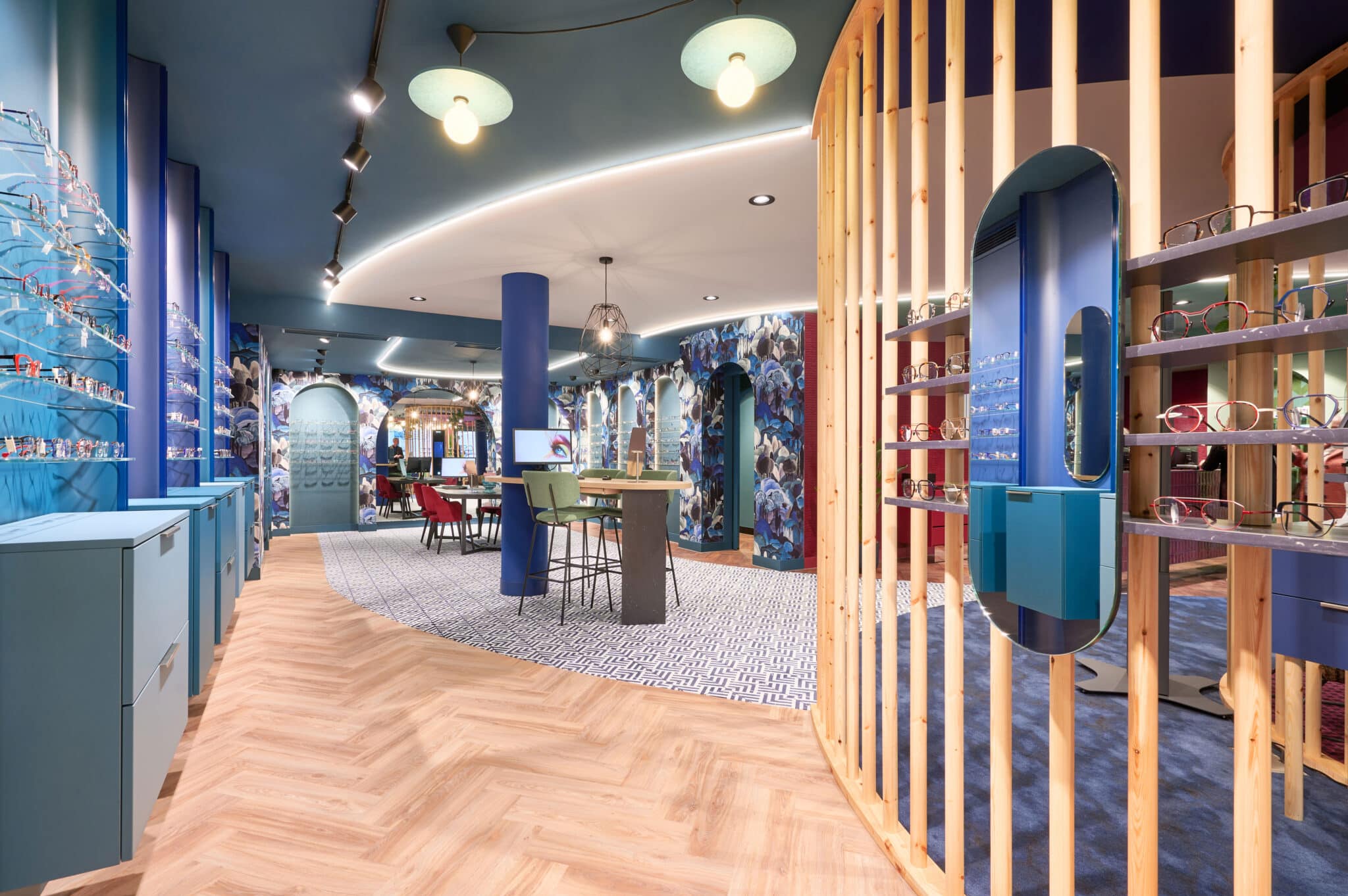 duurzaam interieur optiekwinkel