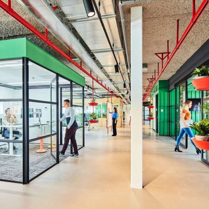 Interieur ontwerp kantoor